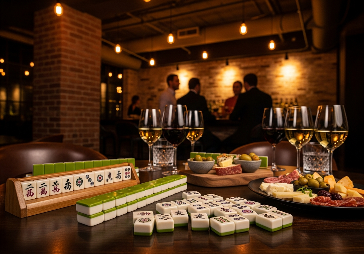 Mahjong at Brooklyn bar venue